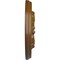 Ekena Millwork Odessa Ceiling Medallion (Fits Canopies up to 2 1/2"), Hand-Painted Smokey Topaz, 7 1/2"OD x 1 1/8"P CM07ODSTF - alternate 2